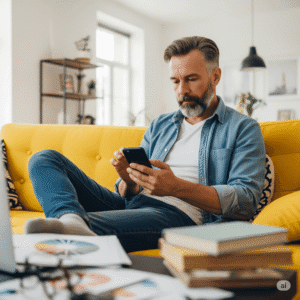 फ्रीलांसिंग ऐप का इस्तेमाल करते हुए युवा