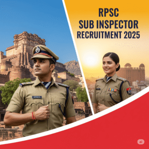 "RPSC सब इंस्पेक्टर भर्ती 2025 की जानकारी हिंदी में"