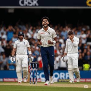 इंग्लिश बल्लेबाज़ों को आउट करते अक्षदीप 