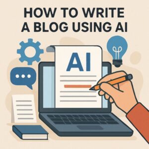 Ai se blog kaise banaye